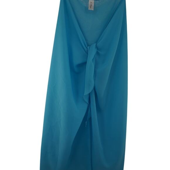 La Palapa Sheer Wrap Tiffany Blue - Picture 1 of 4